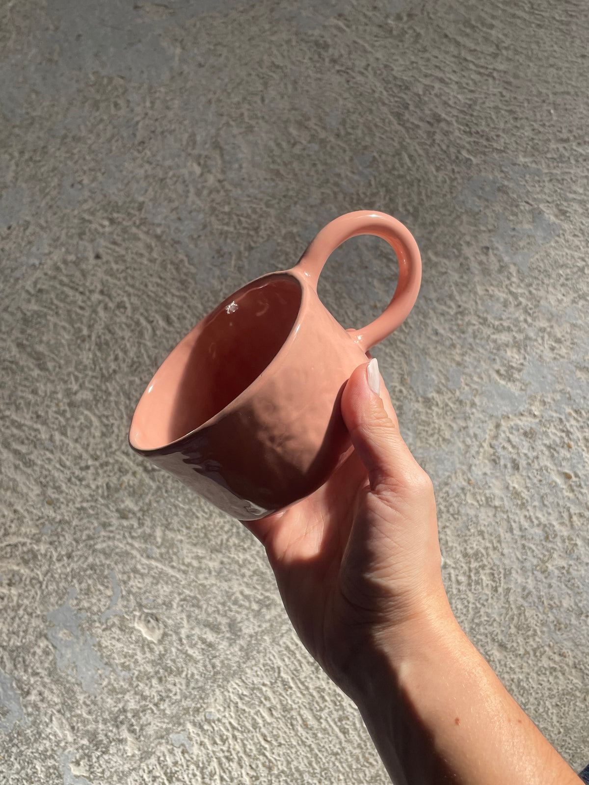 Grande tasse pincée 01.